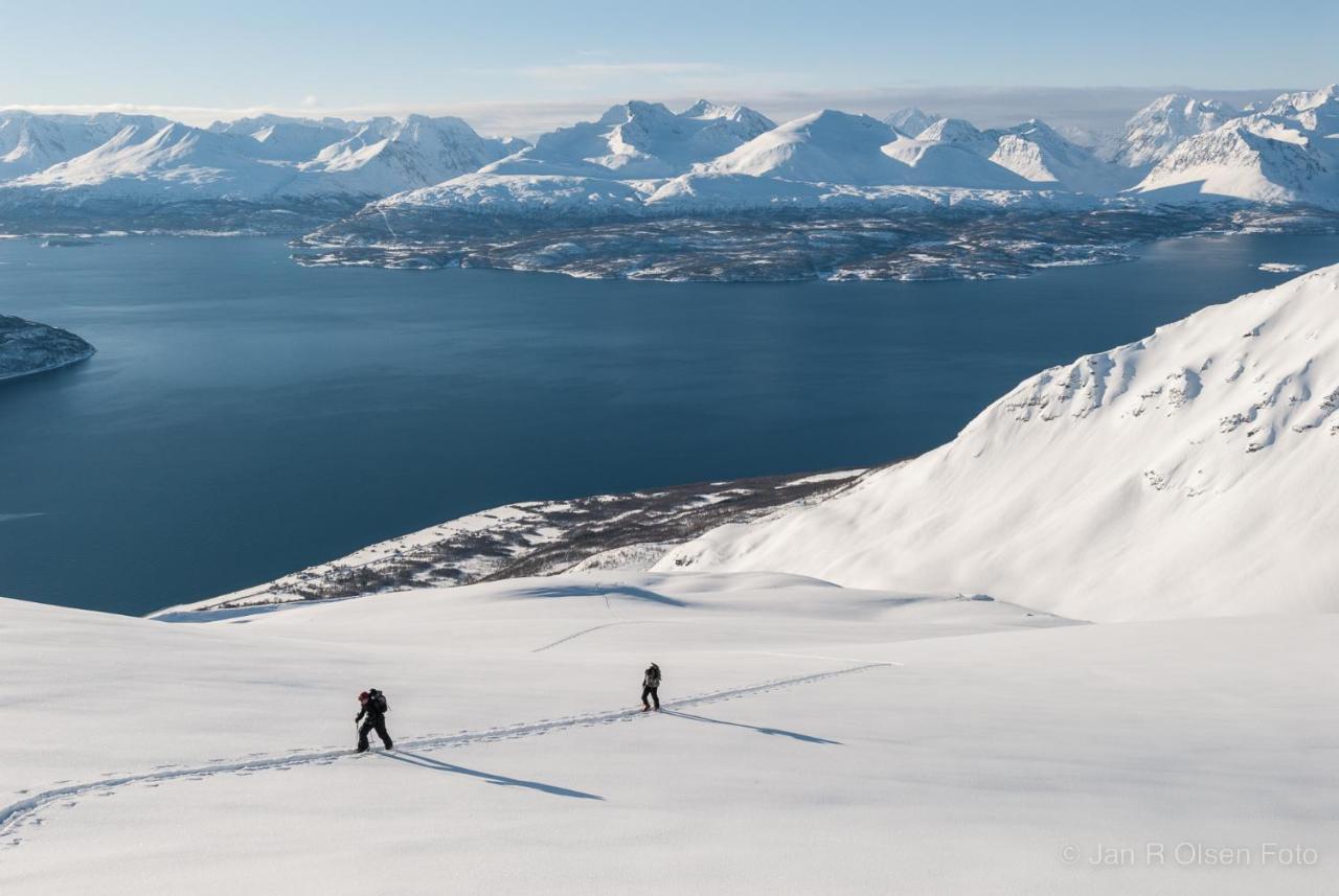 Вилла Lyngenfjord, Froyas Hus Olderdalen Экстерьер фото